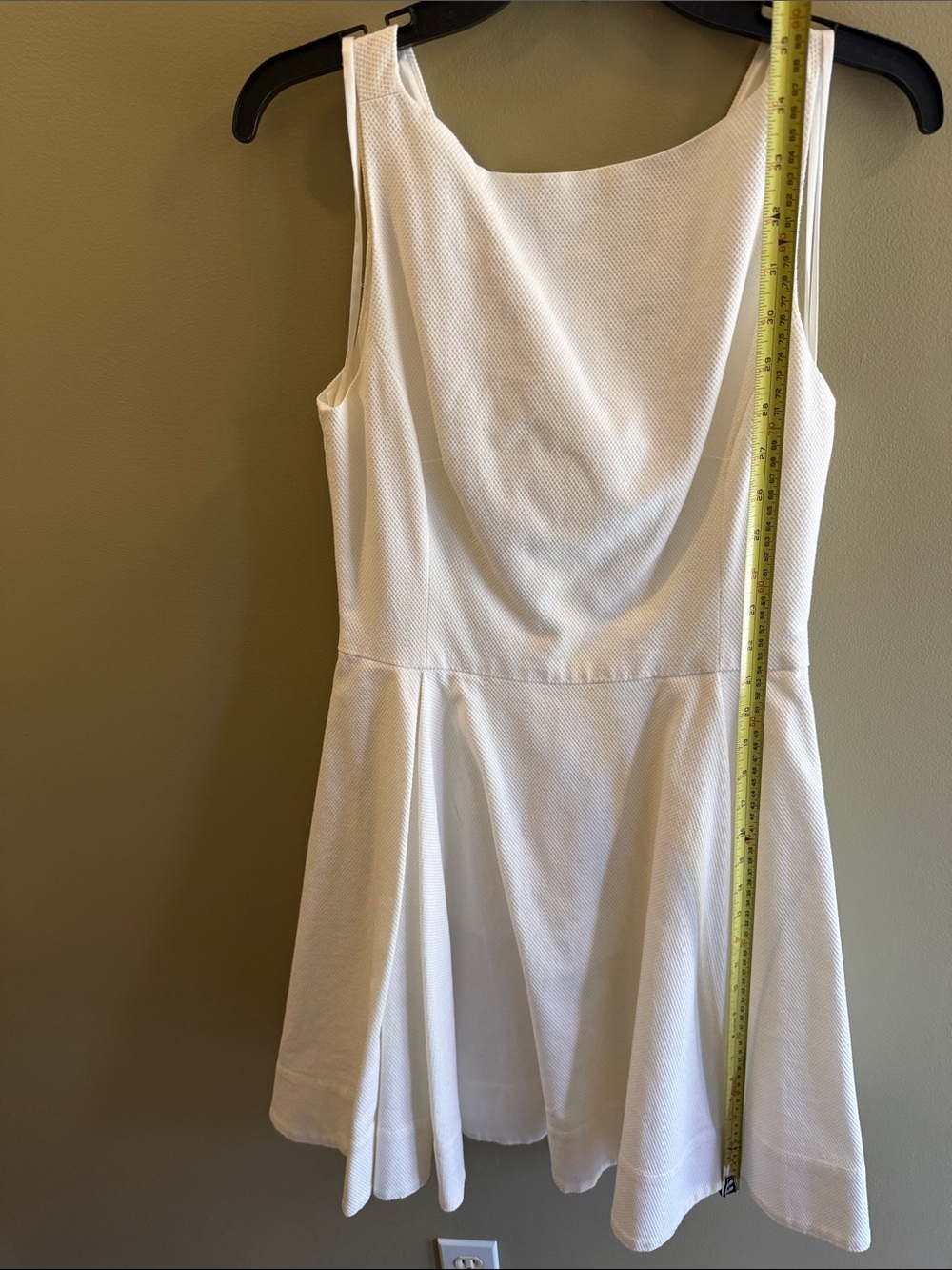 Polo by Ralph Lauren White Sleeveless Fit-and-Flare Dress NWT size 6 - Picture 4 of 5